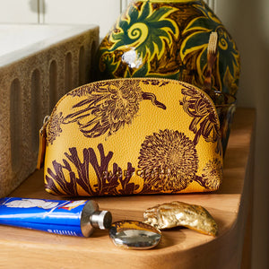 SAGE X CLARE Delphine Cosmetic Pouch - Dune