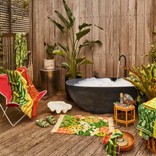 Load image into Gallery viewer, Sage X Clare Francesca Bath Mat - Kelp
