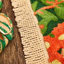 Load image into Gallery viewer, Sage X Clare Francesca Bath Mat - Kelp