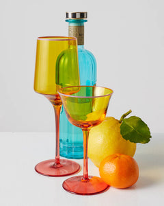 KIP & Co. Tropical Punch Vino Glass (2P)