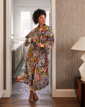 Load image into Gallery viewer, KIP &amp; Co. Bliss Floral Printed Terry Bath Robe (OS)