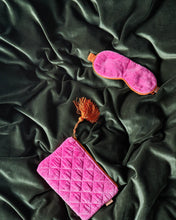 Load image into Gallery viewer, KIP &amp; Co. Sweet Talker Velvet Cosmetics Purse