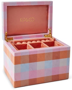 KIP & Co. Tutti Frutti Velvet Jewellery Box (lge)