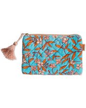 Load image into Gallery viewer, KIP &amp; Co. Canopy Velvet Cosmetics Purse