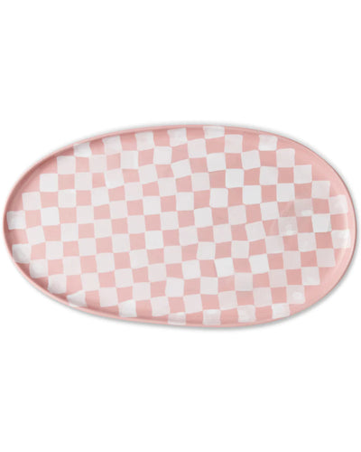 KIP & Co. Checkered Platter