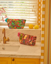 Load image into Gallery viewer, Kip &amp; Co x Jenny Kee Goddesses Velvet Toiletry Bag