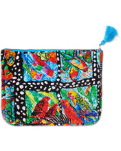 Load image into Gallery viewer, Kip &amp; Co x Jenny Kee Parrots &amp; Cockatoos Velvet Laptop Case