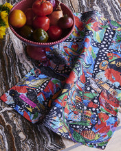 Load image into Gallery viewer, Kip &amp; Co x Jenny Kee Parrots &amp; Cockatoos Linen Tea Towel