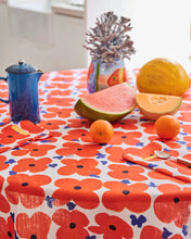 Load image into Gallery viewer, Kip &amp; Co X Ken Done Pop Floral Linen Tablecloth Standard Regular