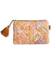 Load image into Gallery viewer, KIP &amp; Co. Paisley Paradise Velvet Cosmetics Purse