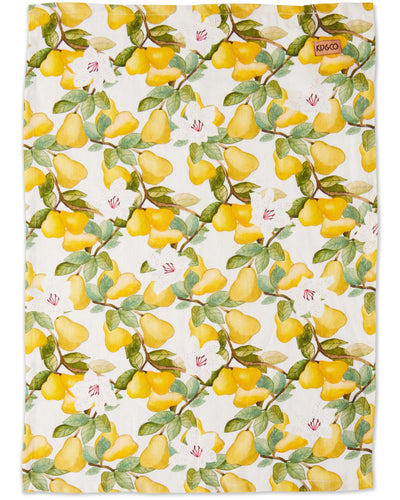 KIP & Co. Linen Tea Towel Summer Lily