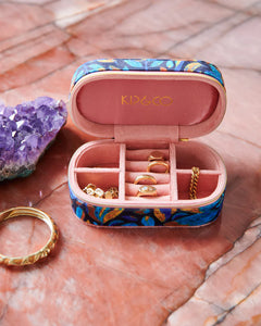 KIP & Co. Fallen Leaves Travel Velvet Jewellery Box (OS)