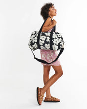 Load image into Gallery viewer, KIP &amp; Co. Flower Face Tartan Duffle Bag