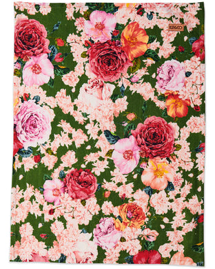 KIP & Co. Rose Garden Linen Tea Towel