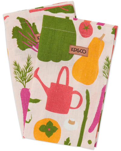 KIP & Co. x Stephanie Alexander Harvest Linen Napkin Set (4 Person)