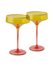 Load image into Gallery viewer, KIP &amp; Co. Tropical Punch Margarita Glass (2P)