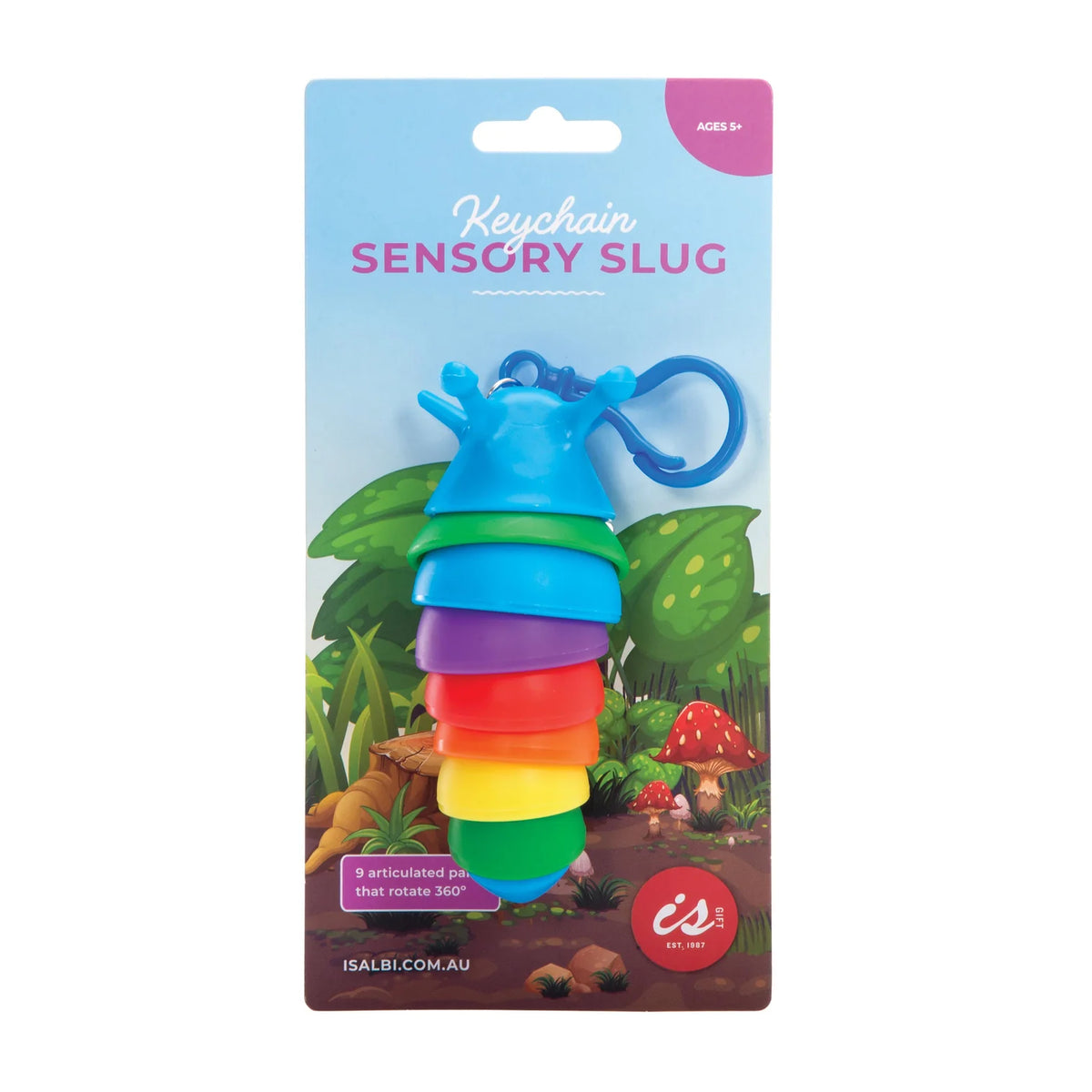 Super Sensory Slug Keychain – Invite Me