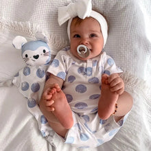 Load image into Gallery viewer, Kippins Luna The Mouse Organic Cotton Baby Comforter