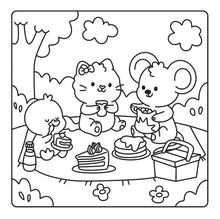 Load image into Gallery viewer, Scooty Cuties Cosy Colouring Book