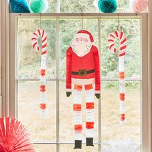 Load image into Gallery viewer, Long Legged Santa &amp; Reindeer Decorations (Pack 4)