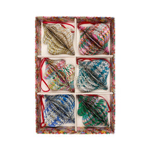 Load image into Gallery viewer, Meri Meri X Liberty Paper Honeycomb Tree Decorations (Pack of 6)