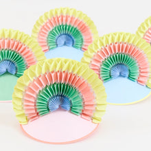 Load image into Gallery viewer, Meri Meri Charm Party Rainbow Party Hats (Pack of 6)