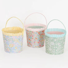 Load image into Gallery viewer, Meri Meri x Liberty Paper Baskets (Pack 6)
