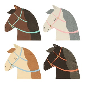 Horse Napkins (Pack 16)