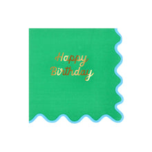 Load image into Gallery viewer, Meri Meri Wiggle Edge Large Napkins (Pack of 16)