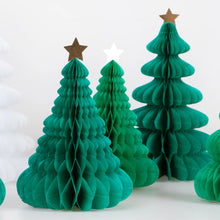 Load image into Gallery viewer, Meri Meri Honeycomb Trees (Pk 10)