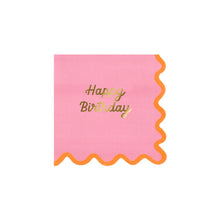 Load image into Gallery viewer, Meri Meri Wiggle Edge Small Shaped Napkins (Pack of 16)