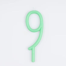Load image into Gallery viewer, Slim Number Candles