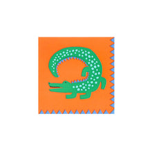 Load image into Gallery viewer, Meri Meri Jungle Jamboree Small Napkins (Pack of 16)
