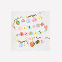 Load image into Gallery viewer, Meri Meri Charm Party Large Napkins (Pack of 16)