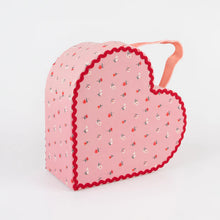 Load image into Gallery viewer, Vintage Rose Heart Suitcases (x2)