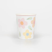 Load image into Gallery viewer, Happy Flowers Cups (Pack 8)