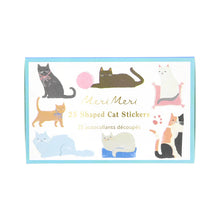 Load image into Gallery viewer, Meri Meri Cat Shaped Stickers
