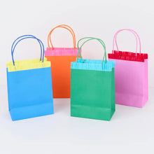 Load image into Gallery viewer, Meri Meri Bright Fringed Party Bags (Pack of 8)