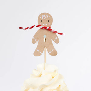 Gingerbread Cupcake Kit (24 toppers)