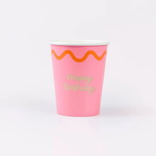 Load image into Gallery viewer, Meri Meri Wiggle Edge Cups (Pack of 8)