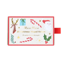 Load image into Gallery viewer, Meri Meri Christmas Shaped Stickers (Pk 25)