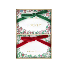 Load image into Gallery viewer, Meri Meri X Liberty Winter Place Cards (Pack 6)