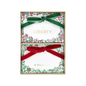 Meri Meri X Liberty Winter Place Cards (Pack 6)