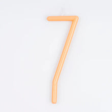 Load image into Gallery viewer, Slim Number Candles