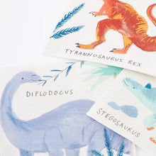 Load image into Gallery viewer, Dinosaur Kingdom Small Napkins (Pk16)