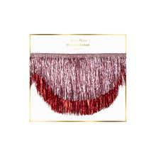 Load image into Gallery viewer, Meri Meri Gold Tinsel Scallop Garland