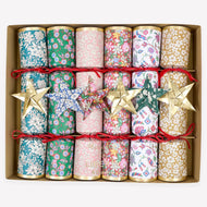 Meri Meri X Liberty Origami Star Crackers  (Pack of 6)