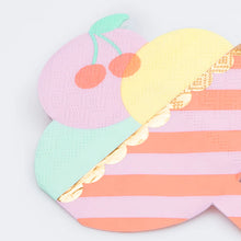 Load image into Gallery viewer, Ice Cream Sundae Napkins (Pack 16)