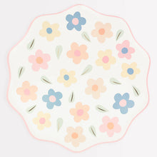 Load image into Gallery viewer, Happy Flowers Dinner Plates (Pack 8)