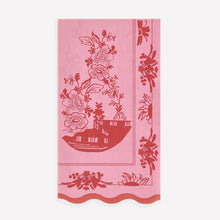 Load image into Gallery viewer, Meri Meri Pink Botanical Bridge Guest Towels (Pack 16)